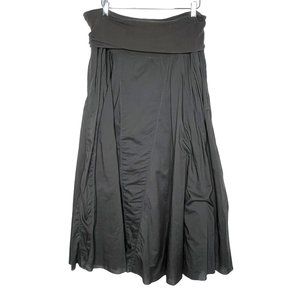 CAbi Black Midi Skirt